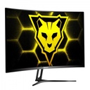 Monitor  Ocelot Curvo Gaming OM-C24 LED 23.6", Full HD, FreeSync, 165Hz, HDMI/DisplayPort, Negro