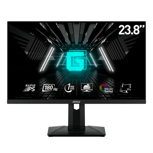 [43211900] Monitor MSI 24 Gamer G244PF E2  Adaptive-Sync  1ms  180Hz  HDMIx2  DP  Rapid IPS  FHD  Pivot ~90°  G244PF E2  NEWMSI