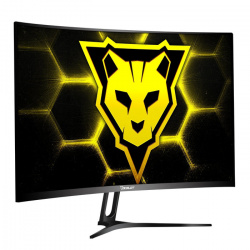 [OM-C24] Monitor  Ocelot Curvo Gaming OM-C24 LED 23.6", Full HD, FreeSync, 165Hz, HDMI/DisplayPort, Negro